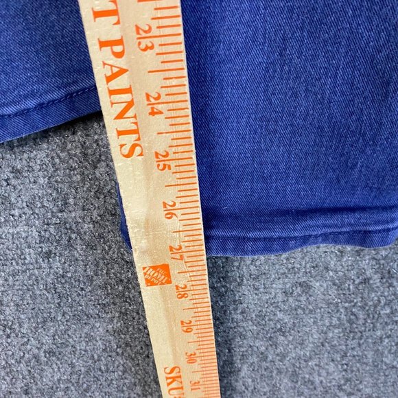 Volcom Jeans Size 9 Skinny Women's Blue Waist 29 Inches Cotton Blend - Picture 6 of 10